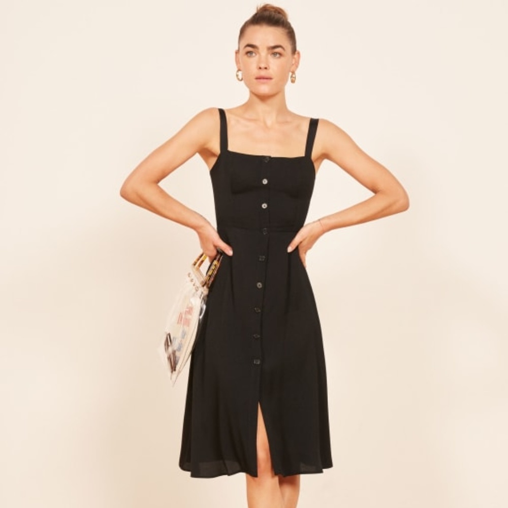 Reformation Persimmon Midi Dress Size 12